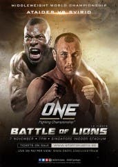 ONE FC BATTLE OF LIONS SET TO TAKE SINGAPORE BY STORM