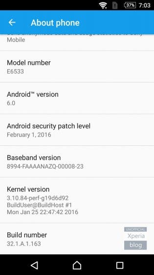 Xperia Z3 Plus And Z4 Tablet Get Android Marshmallow 32 1 A 1 163 Xperia Blog