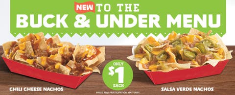 Two New 1 Nachos At Del Taco Brand Eating