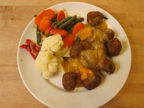 Review Ikea Veggie Balls Plate Brand Eating