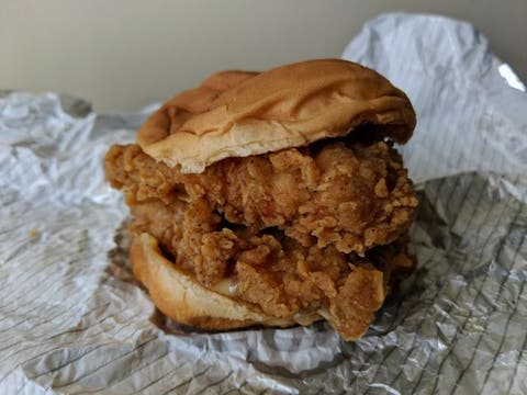 Review Kfc Double Crispy Colonel Sandwich Brand Eating