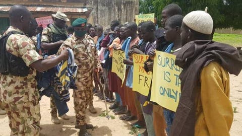 Boko Haram top commanders surrender and beg Nigerians for forgiveness