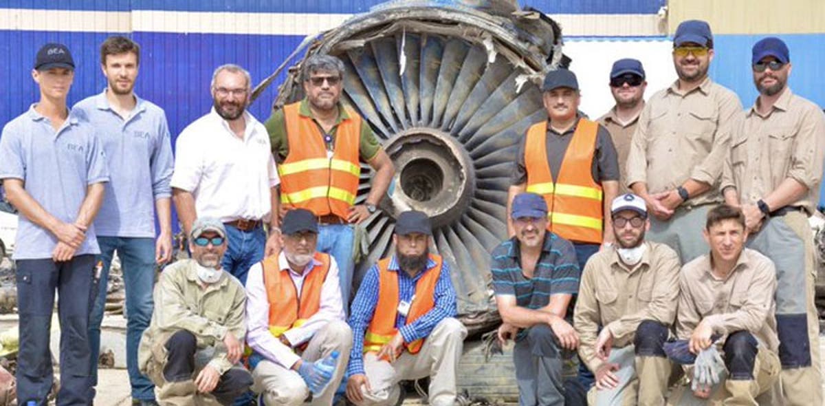 French team returns home after completing PK-8303 crash probe task