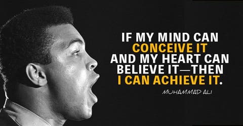 17 Epic Muhammad Ali Quotes - Mindset Of A Champion - MotivationGrid