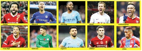 Top 10 Epl Stars Of 2018 Punch Newspapers