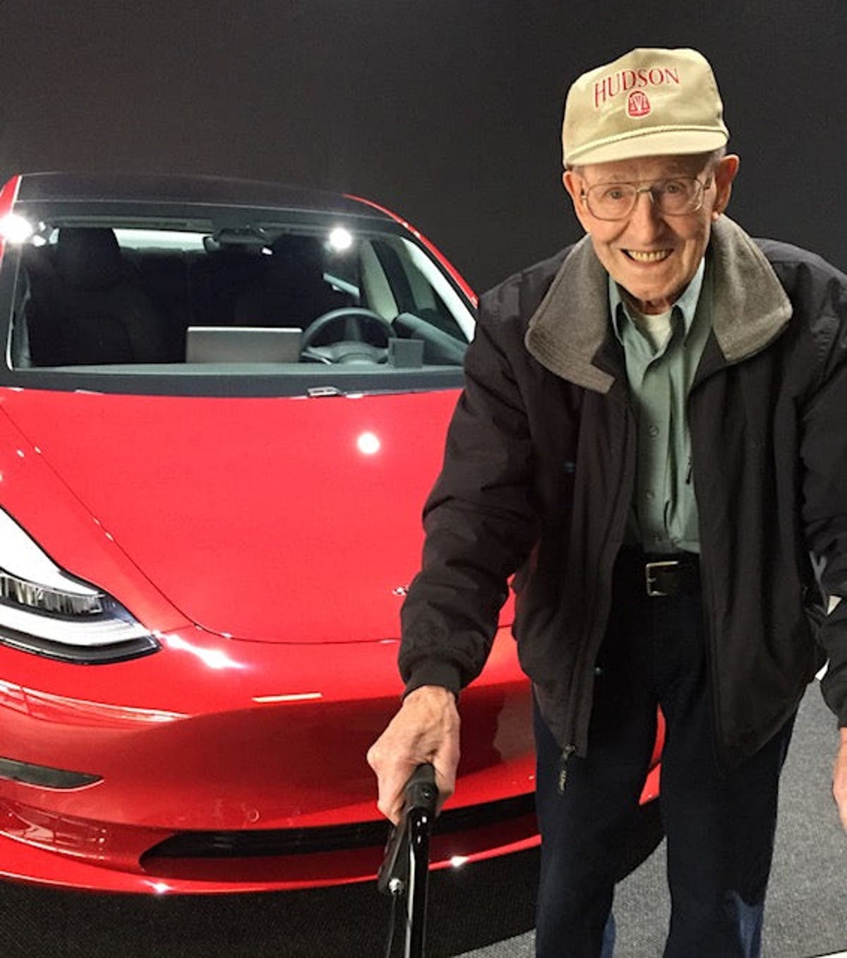 96 Year Old Auto Mechanic Racing Legend Tesla Model 3 Favorite Car Ever