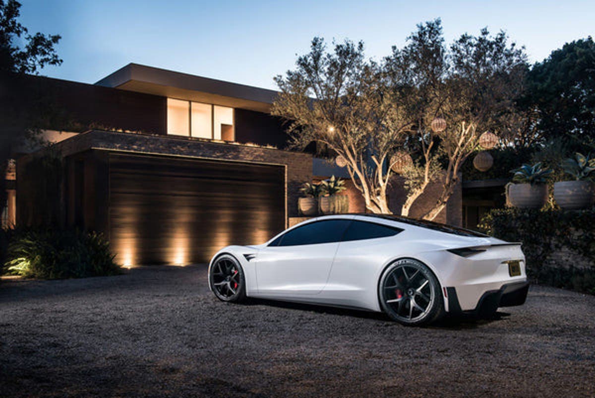 New Tesla Roadster Vs Bugatti Chiron Nasty