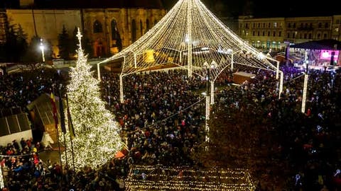 Targul De Crăciun De La Cluj Napoca Printre Cele Mai Frumoase Din