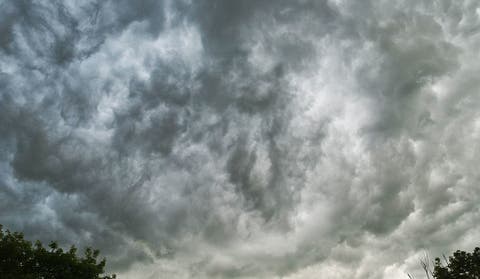 Nimbostratus -- a gloomy sight. Credit: Wikimedia Commons.