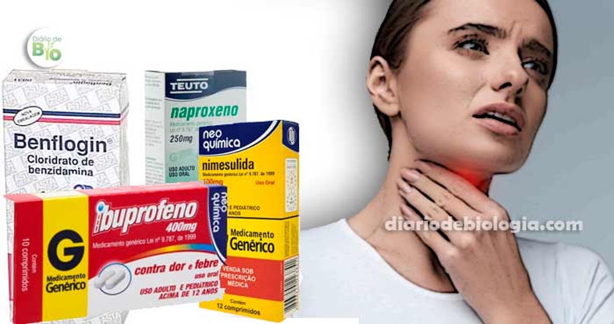 garganta inflamada e amamentando o que tomar
