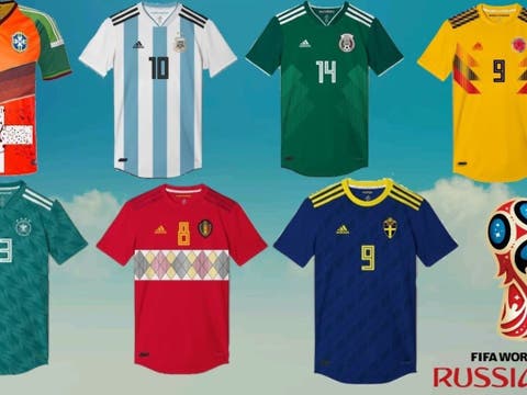 mejores camisetas del mundial 2018