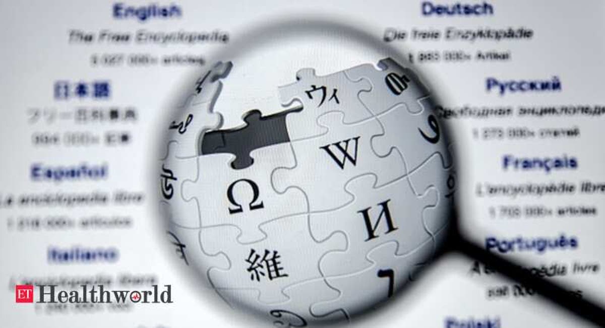 Wikipedia To Focus On Health Health News Et Healthworld The Diet World