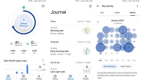 google fit bike tracking