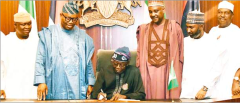 Tinubu Signs N2.1tn 2023 Supplementary Appropriation