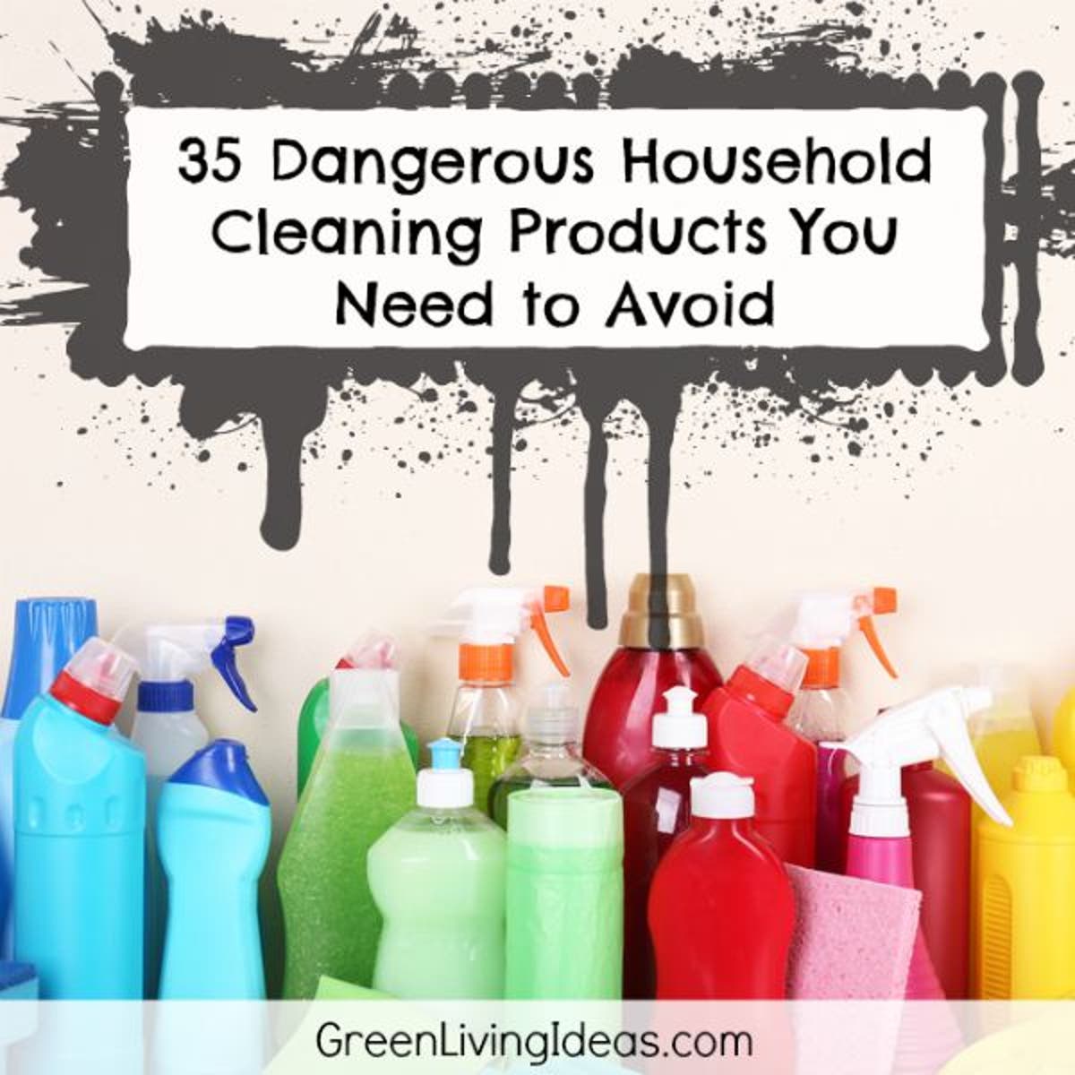 Are Household Cleaners Harmful? 