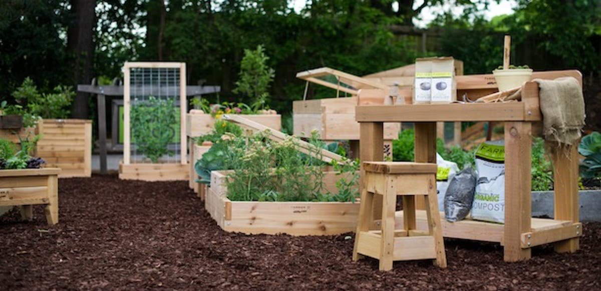 Ready Made Raised Bed Garden Kits For Organic Gardeners Green
