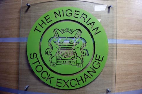The logo of the Nigerian Stock Exchange is pictured in Lagos, Nigeria November 9, 2016. REUTERS/Afolabi Sotunde