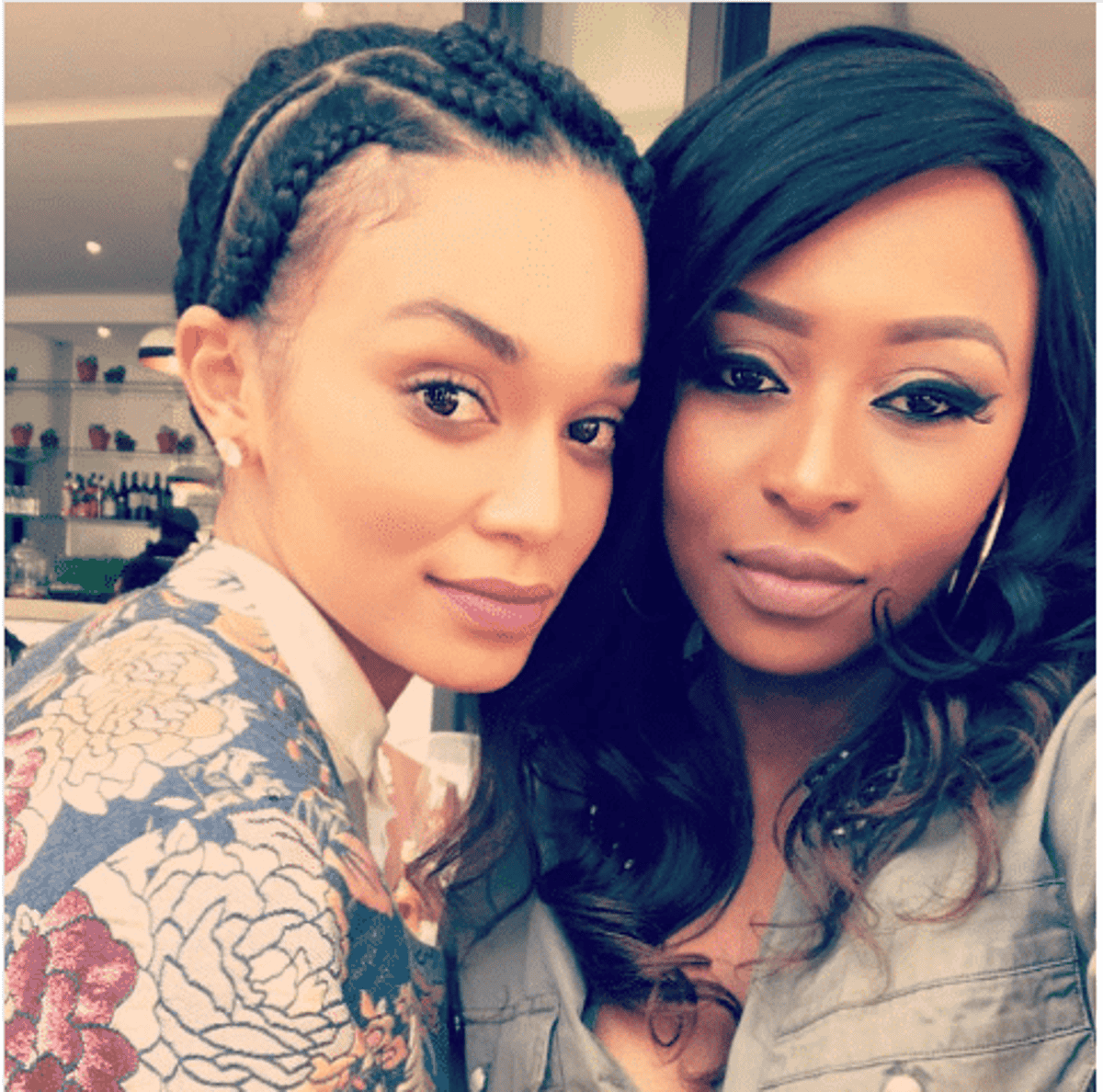 So What Pearl Thusi And Dj Zinhle Open Up About Their Alleged Lesbian Relationship News365 Co Za