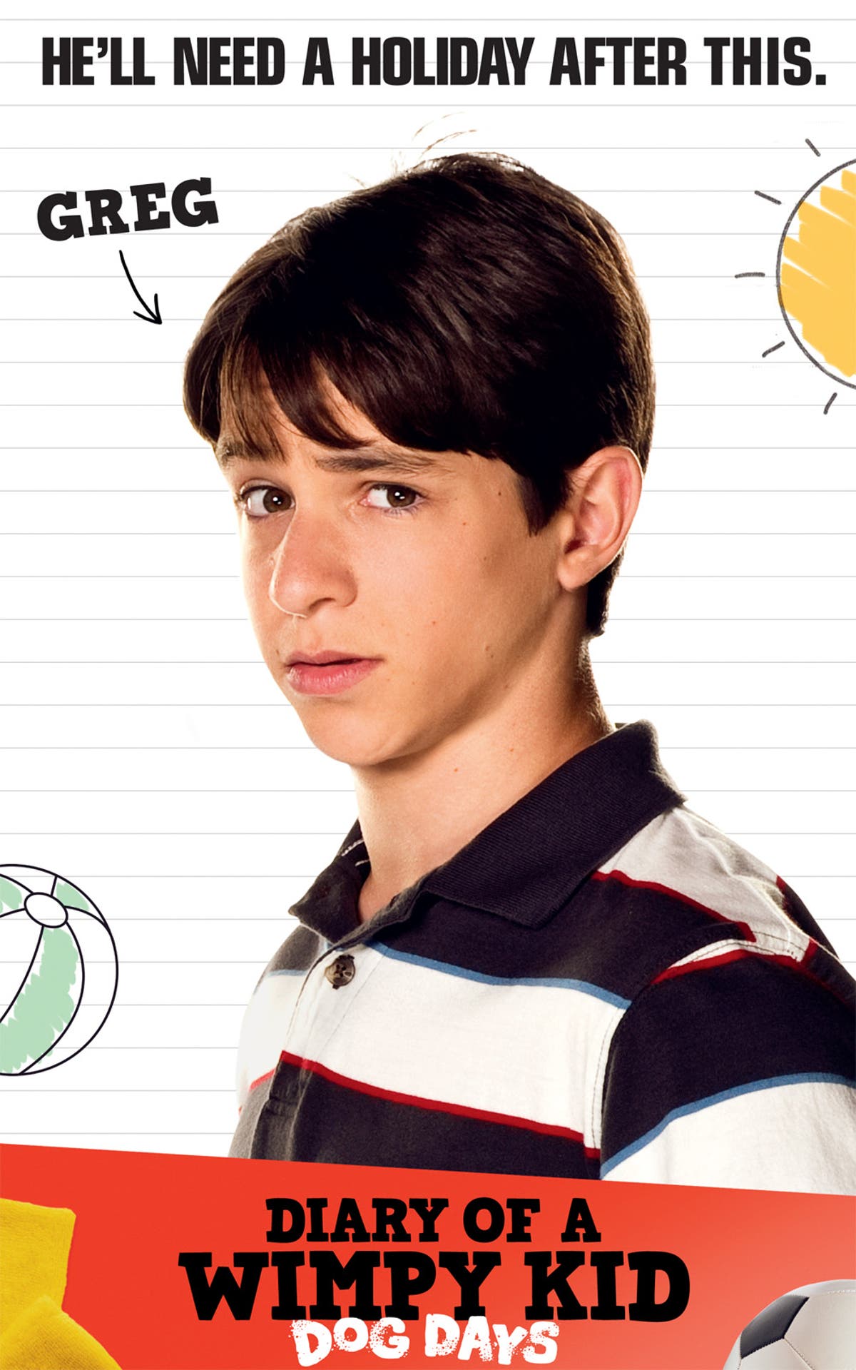 The Misadventures Of Greg Continues In Diary Of A Wimpy Kid Dog Days Starmometer
