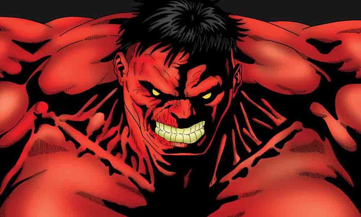 Why did Thunderbolt turn into a Red Hulk?