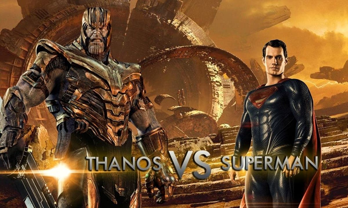 thanos vs superman