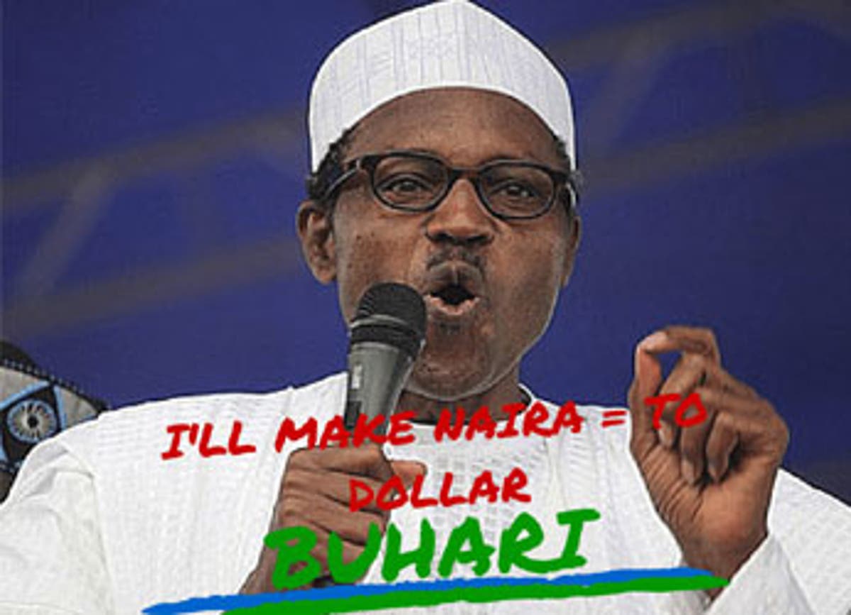 I Ll Make Naira Equal In Value To Dollar Says Buhari Vanguard News Ll Make Naira Equal In Value To Dollar