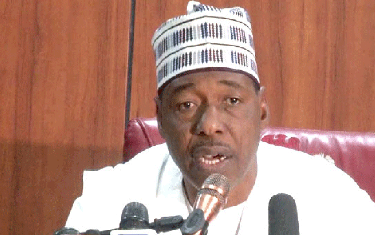 Governor Zulum:  Boko Haram still existing strongly in Borno