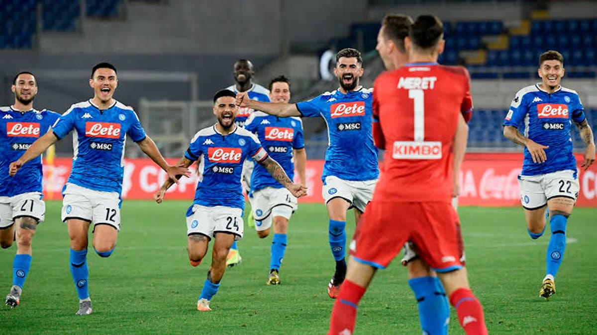 Napoli Seal Shootout Victory Against Juventus To Win Coppa Italia