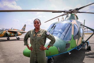 How NAF's first female combat helicopter pilot died