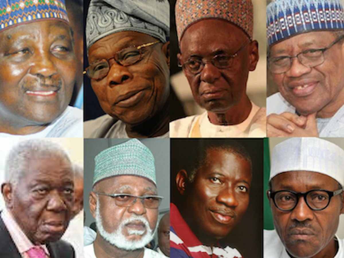 Nigéria anciens présidents