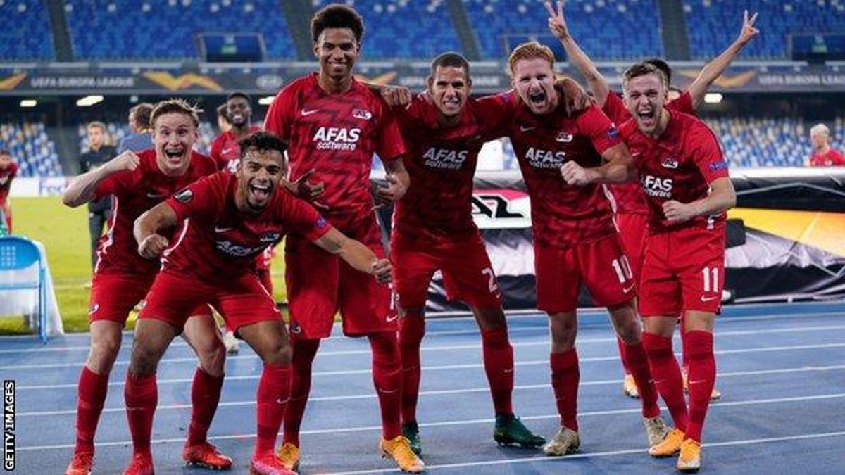 Az Alkmaar Stun Napoli Despite Covid 19 Blow