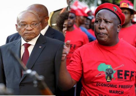 Julius Malema Vs Jacob Zuma At Vaal University Of Technology News365 Co Za