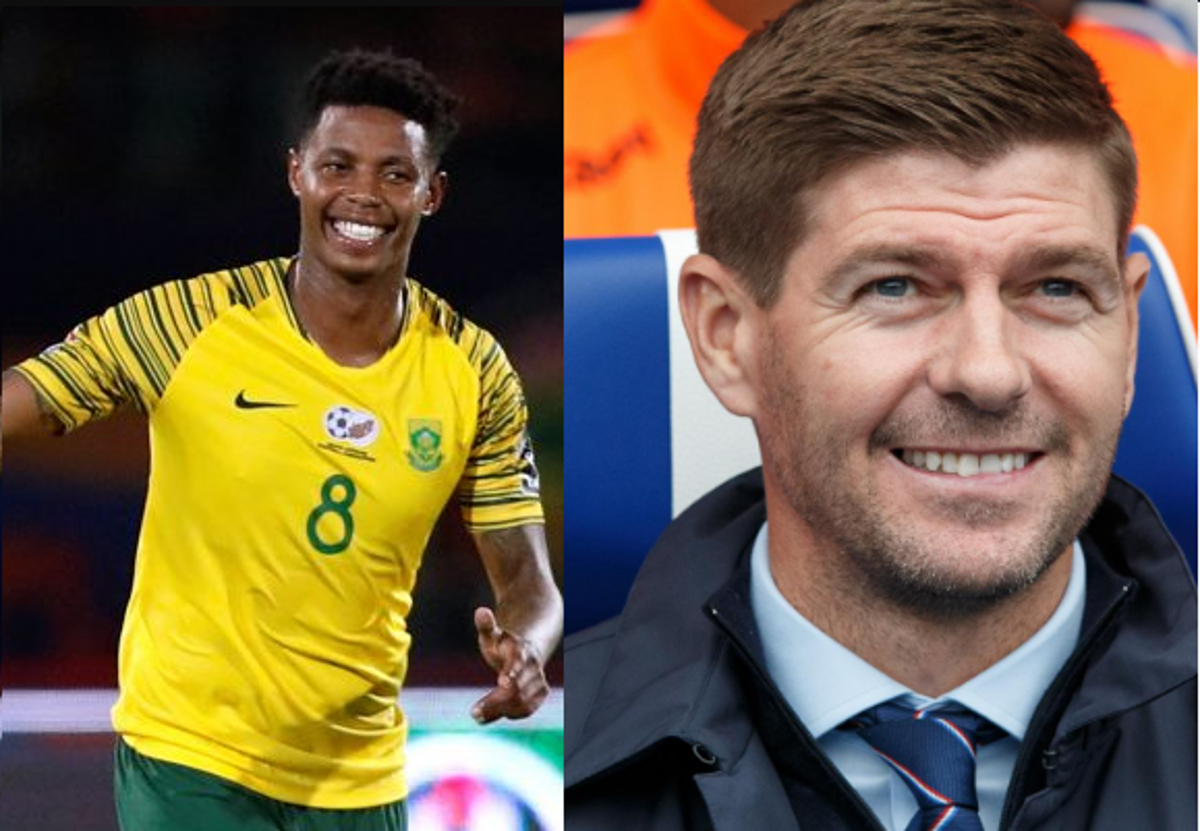 Bongani Zungu Joins Rangers Manager Steven Gerrard Has Kind Words For Midfielder
