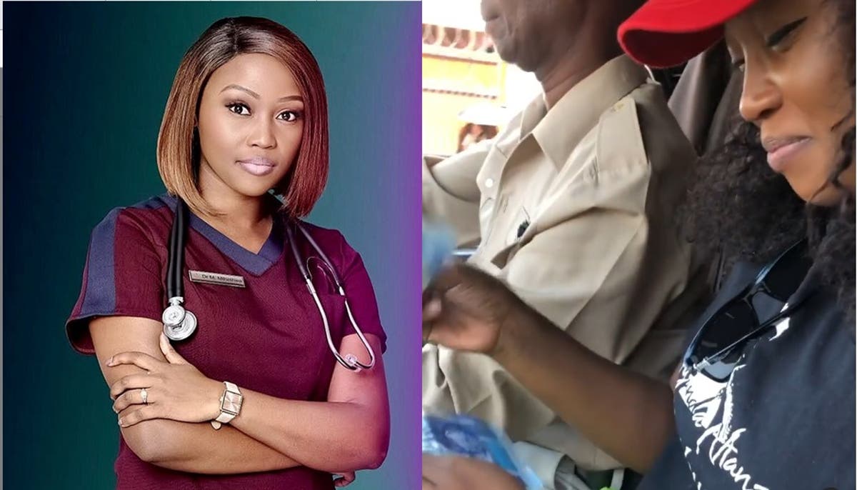 Video Durban Gen Actress Dr Mbali Mthetwa Shown Flames By Taxi Maths