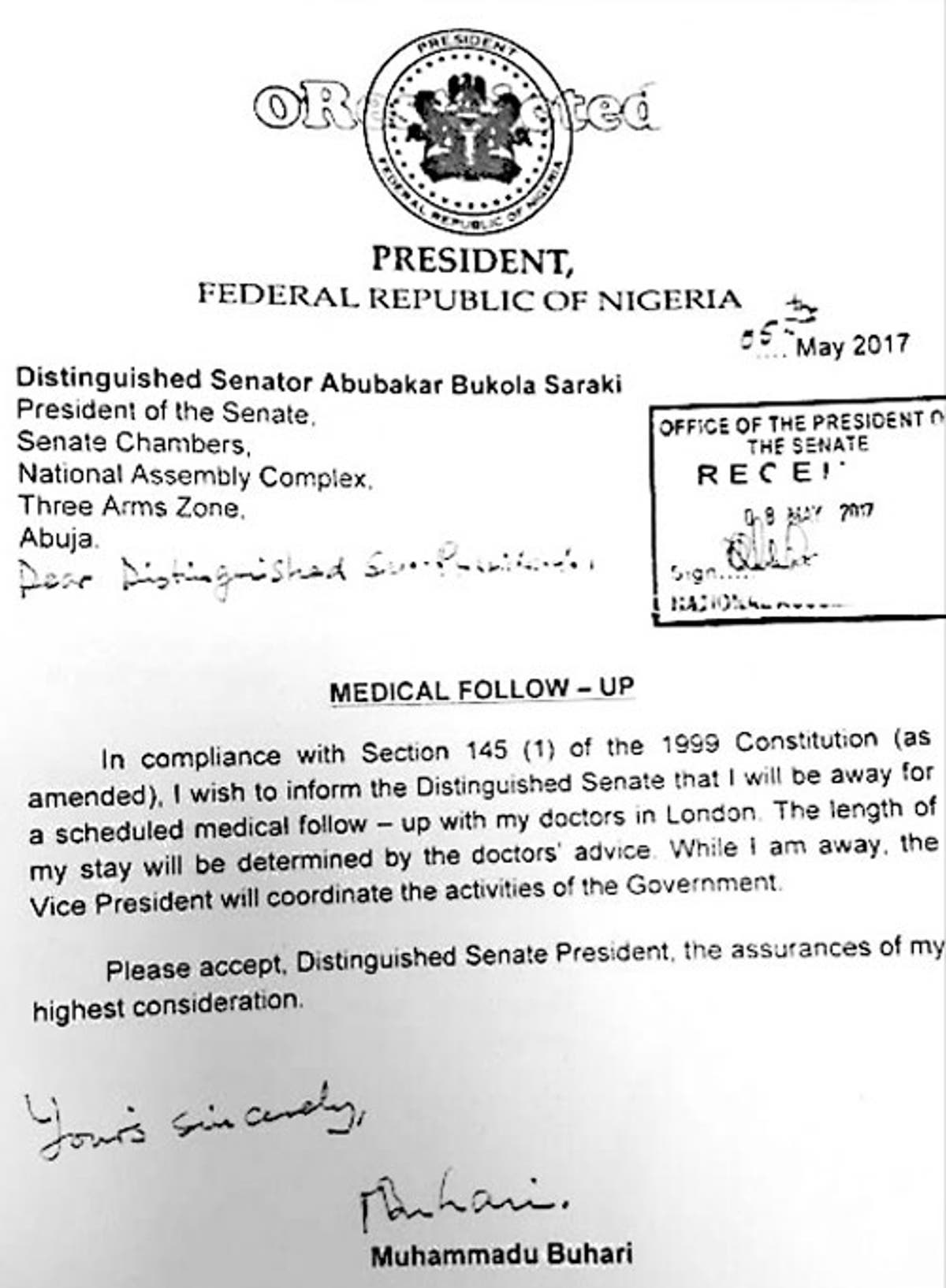 How To Address A Letter To A Senator In Nigeria How To Address A Letter To A Senator In Nigeria