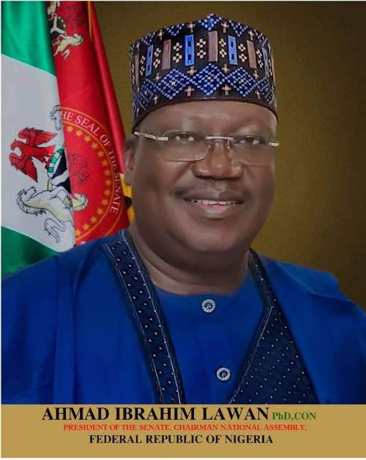 Image result for President of the Senate, Ahmad Lawan,