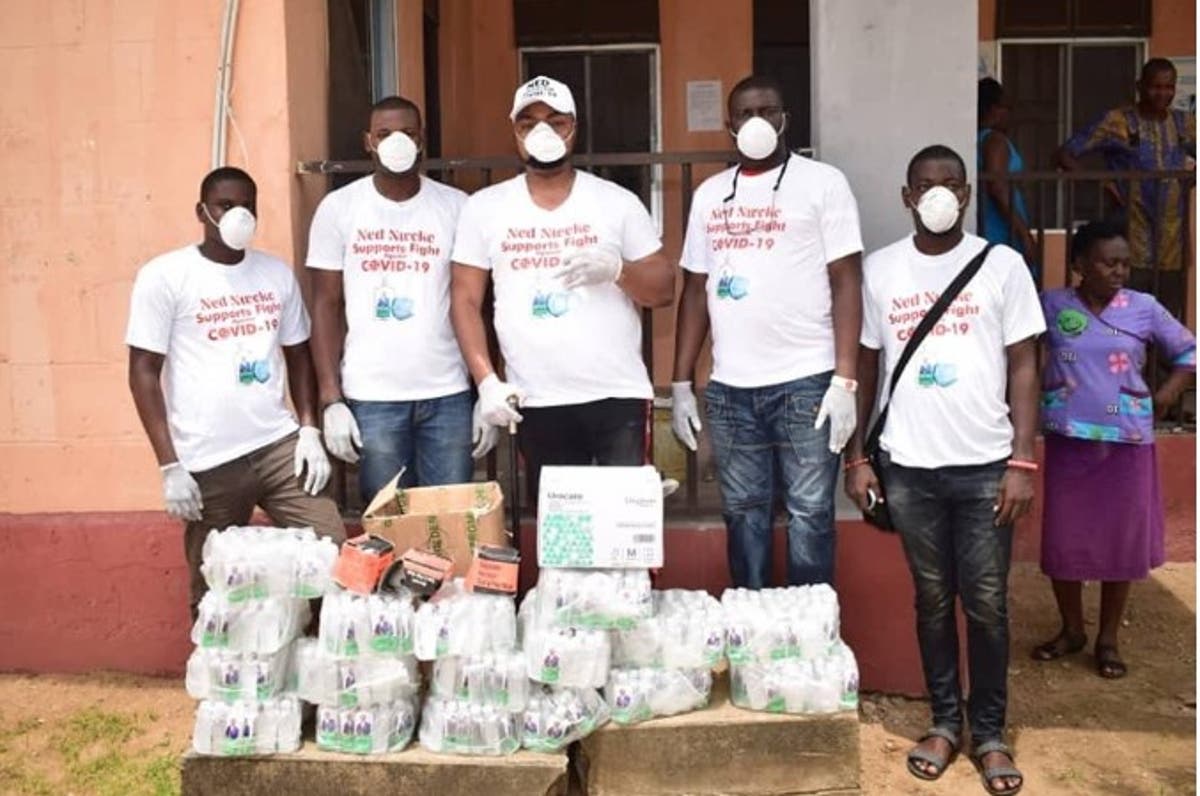 Covid 19 Ned Nwoko Distributes Relief Materials In Delta Abuja