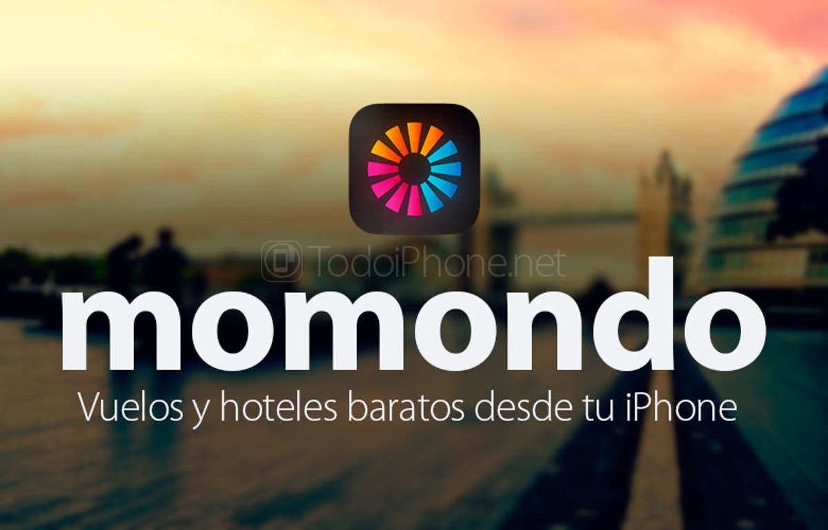 estoy enfermo Siete Fuerza motriz Momondo, vuelos y hoteles baratos desde tu iPhone