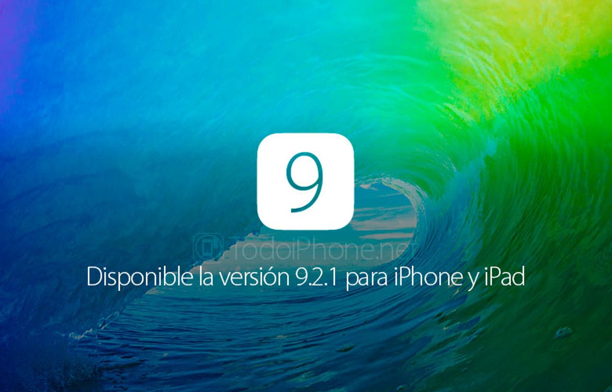 Ios 9 2 1 Disponible Para Descargar En Iphone Ipad Y Ipod