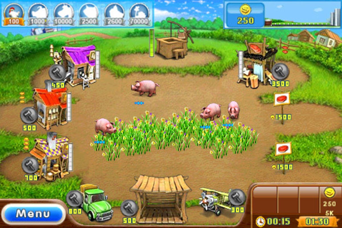 Бесплатные игра веселая ферма 5