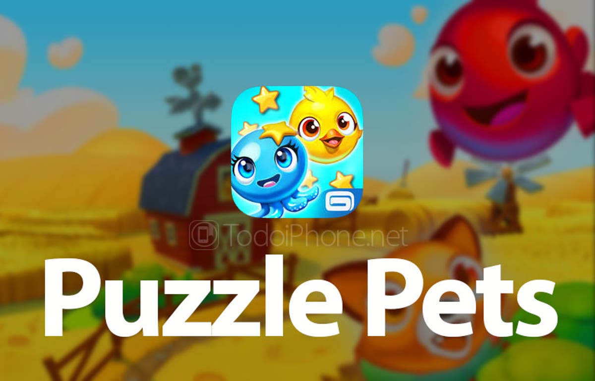Puzzle Pets, el nuevo juego rompecabezas para iPhone