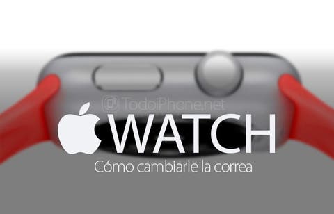 se puede cambiar la correa del apple watch