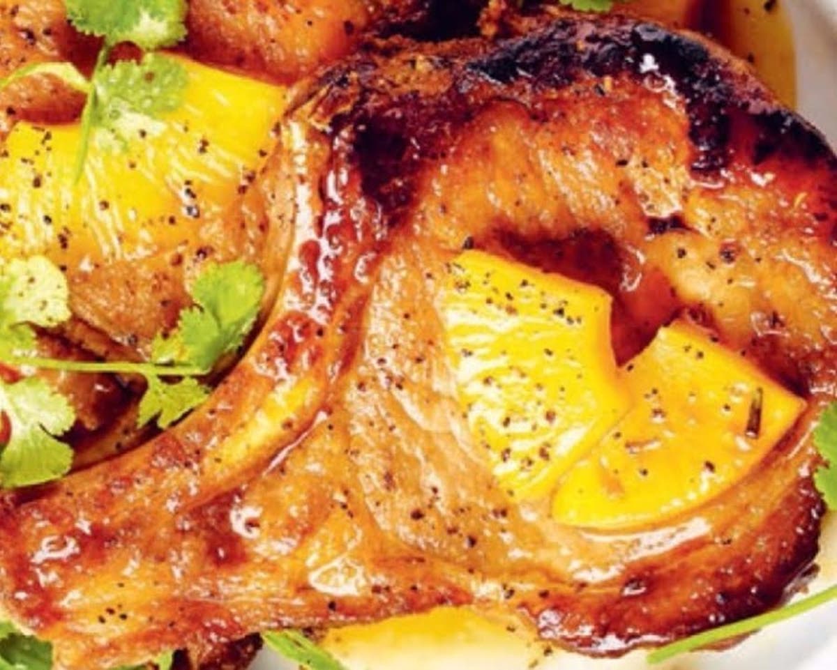 Exquisito! Chuletas de cerdo con piña · Recetas Fáciles Exquisito! Chuletas de cerdo con piña · Recetas Fáciles