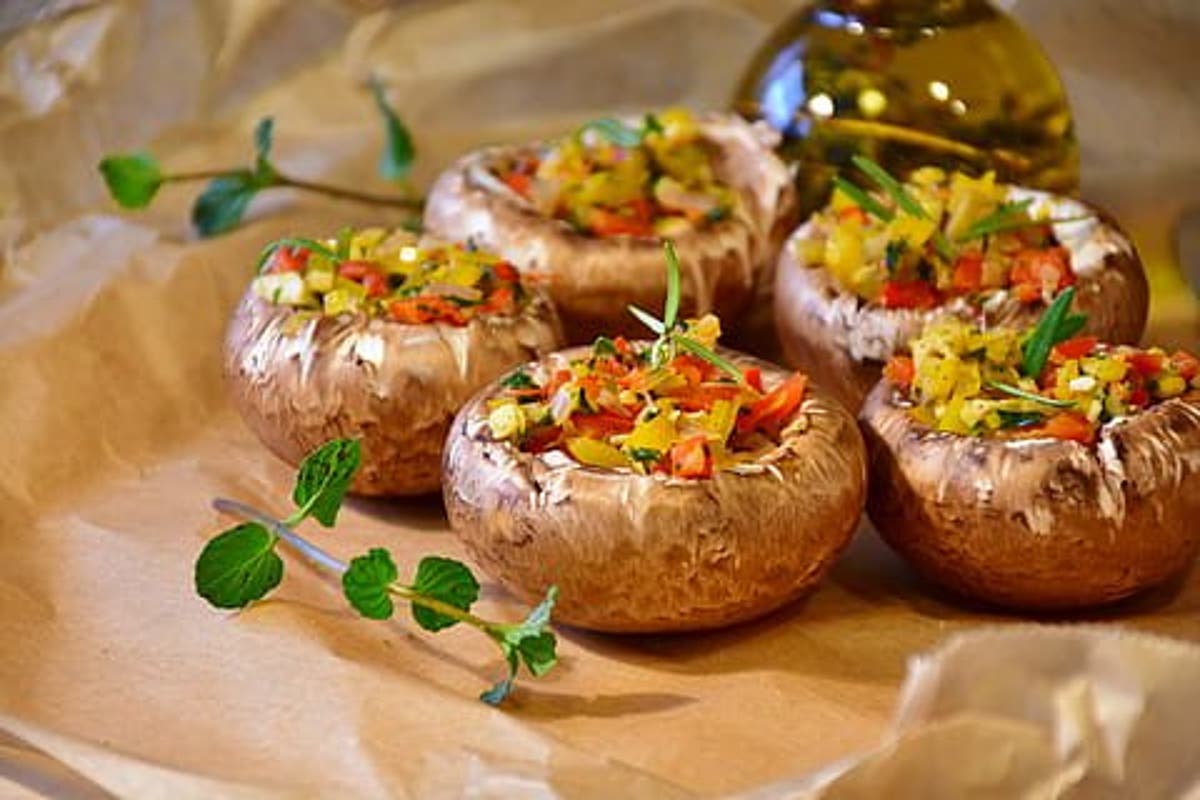 Champiñones al horno · Recetas Fáciles Champiñones al horno · Recetas Fáciles