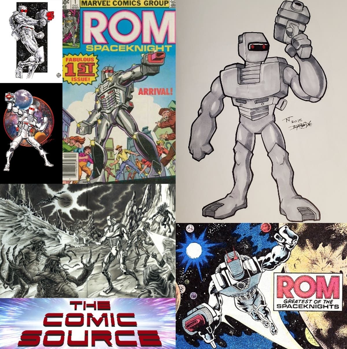 Spotlight On Rom Spaceknight The Comic Source Podcast Lrm