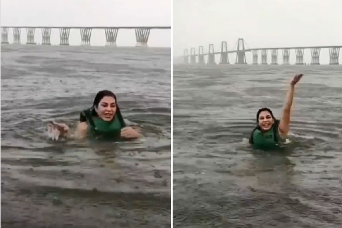 POR FAVOR! Mujer se hace viral tras publicar en TikTok un video bañándose y  bailando en el Lago de Maracaibo (+Video insólito)