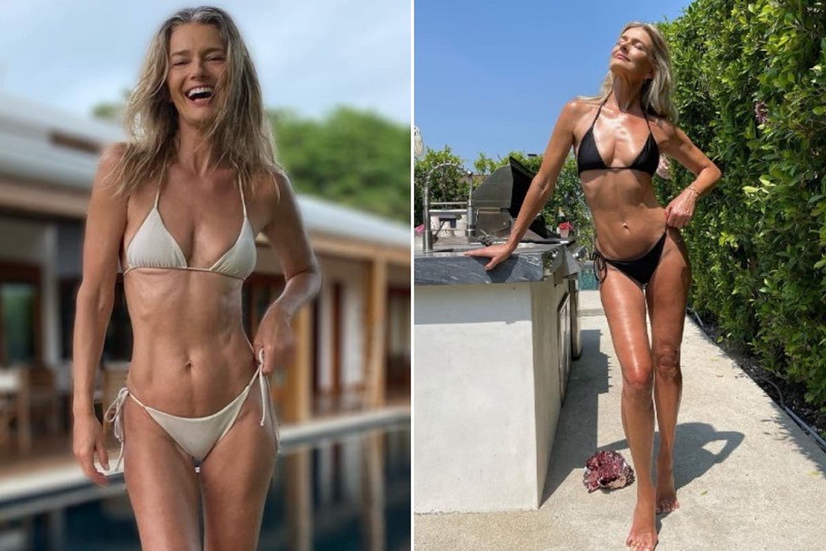 La respuesta de una mujer de 57 años a la que criticaron por posar en  bikini: “Nos volvemos más hermosos con la edad” (+Fotos)