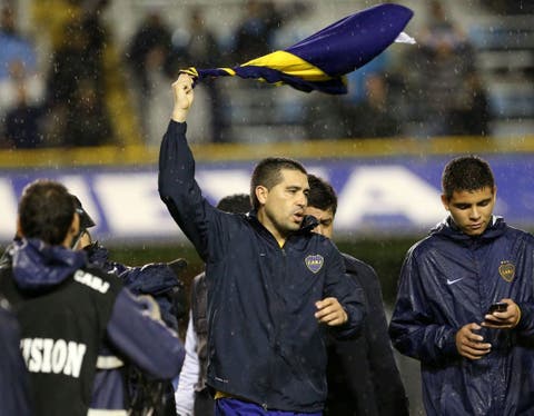 Juan Román Riquelme jugaba hace cinco años su último partido en ...