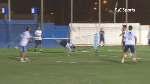 La Magnifica Chilena De Lautaro Martinez En El Entrenamiento De La Seleccion Argentina Tyc Sports