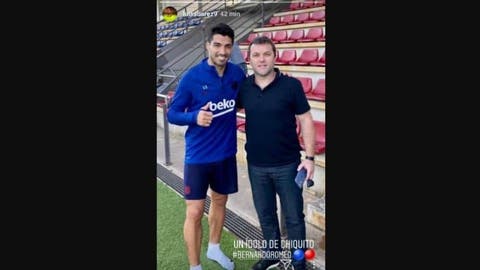 Luis Suarez Y Una Foto Que Demuestra Su Carino Por San Lorenzo Tyc Sports